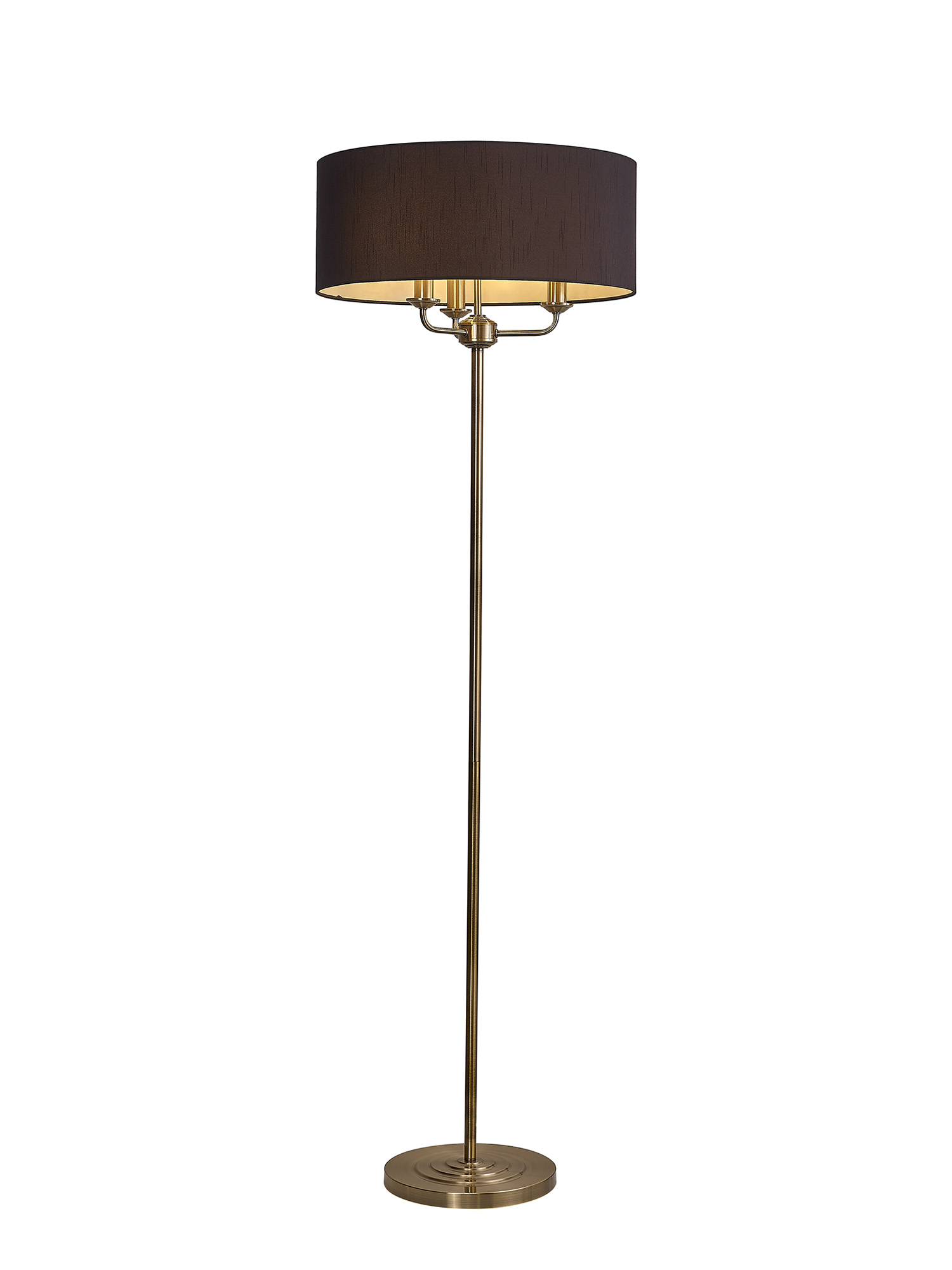 Banyan AB BL Floor Lamps Deco Shaded Floor Lamps